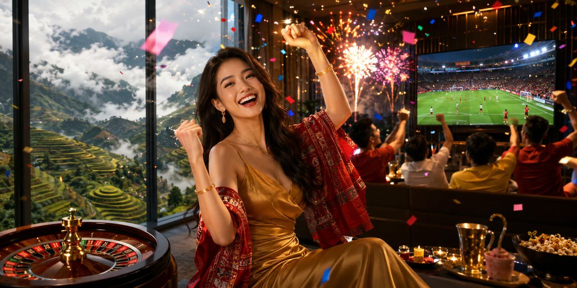 Lễ hội đêm Sa Pa với bầu không khí sôi động gợi cảm hứng chơi Roulette